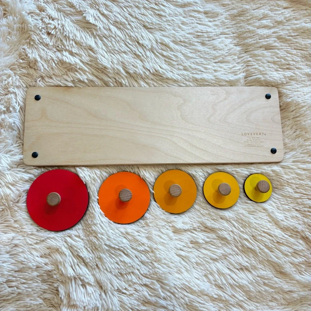 Lovevery Wooden Circle of Friends Puzzle